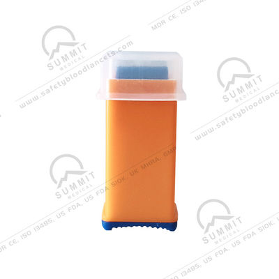 超鋭い安全ランセット針 21G 穴深2.2mm