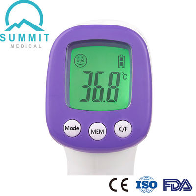 FDA510Kによっては非赤外線温度計の額が接触する